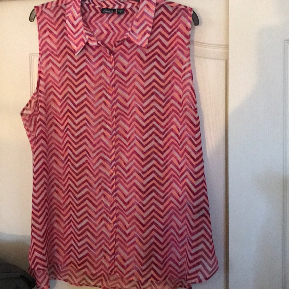 NWT sz 3x stripe shirt by simply Emma. FINAL SALE